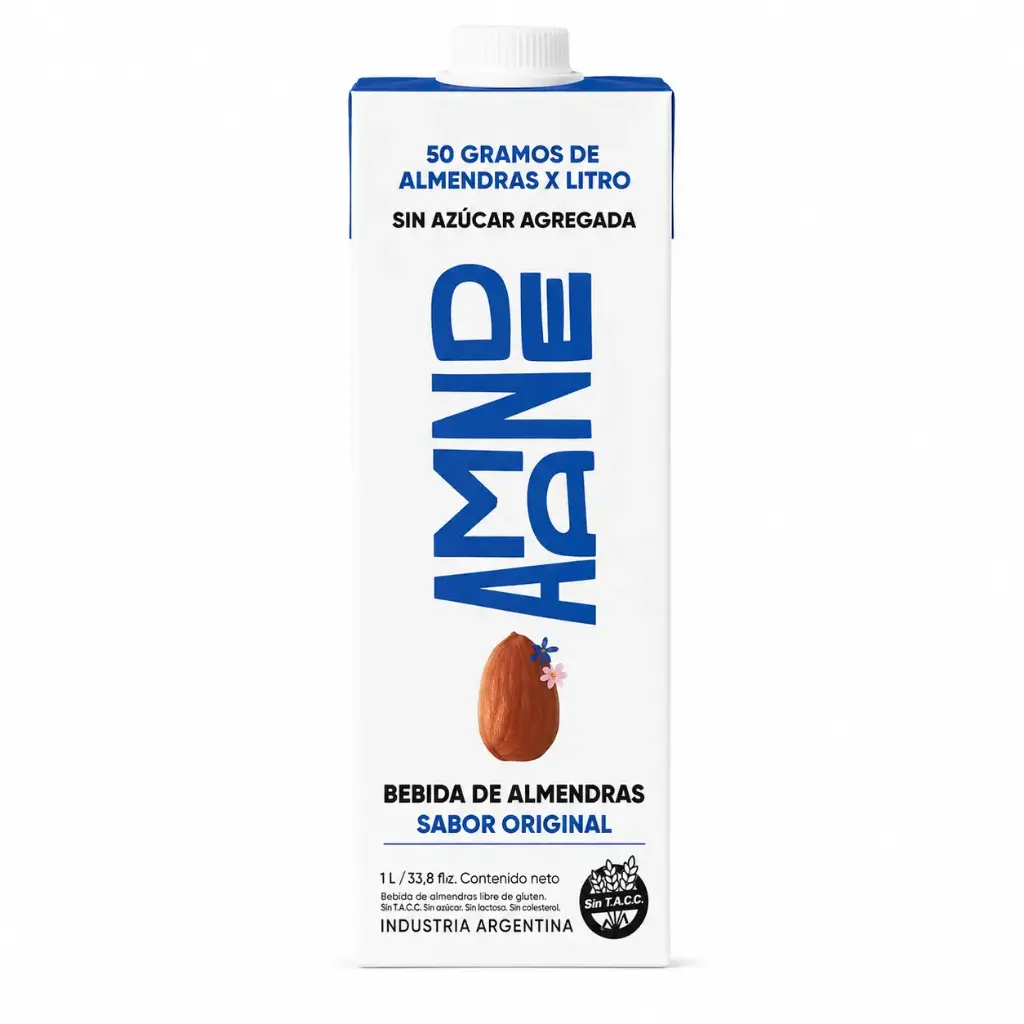 LECHE DE ALMENDRAS AMANDE ORIGINAL X LT