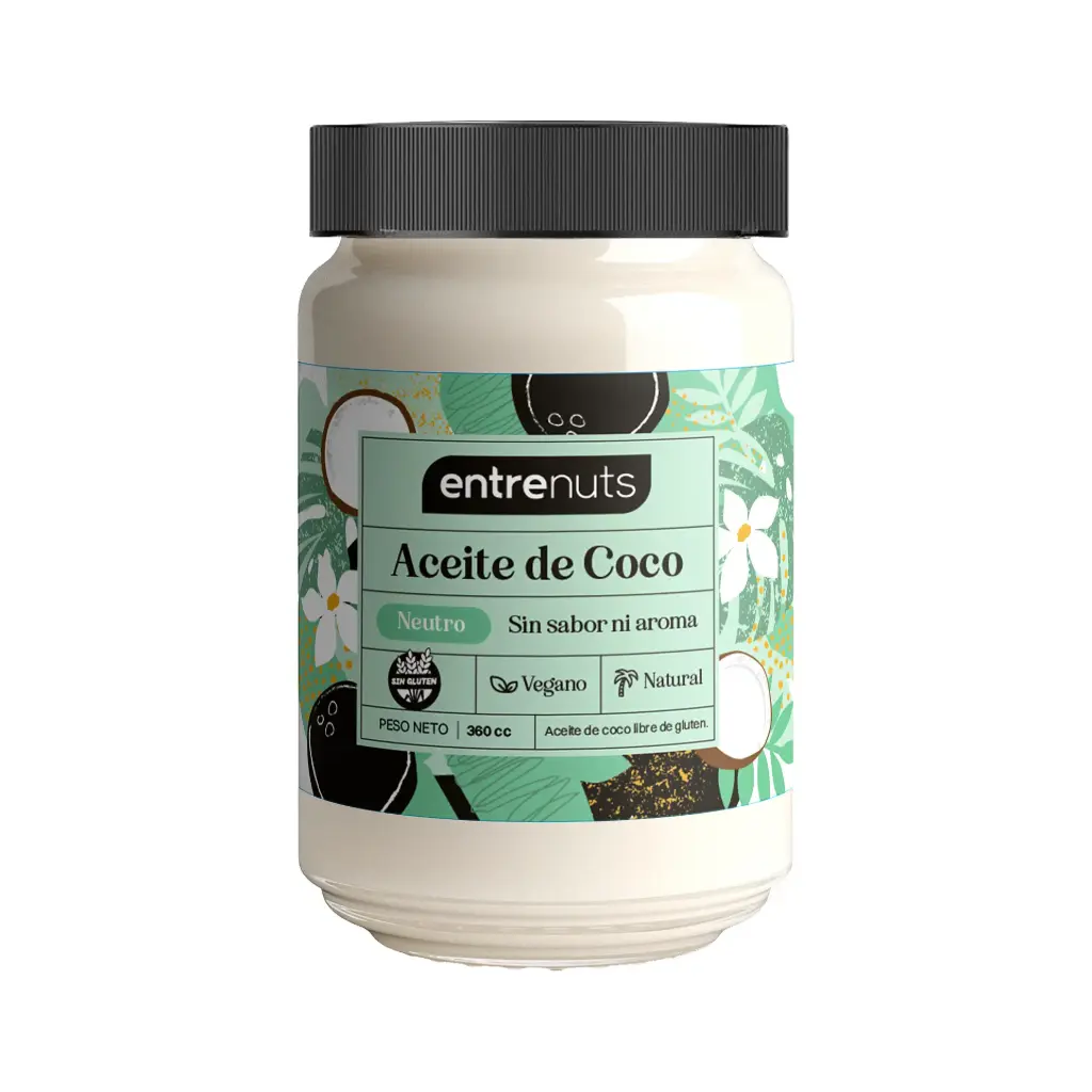 ACEITE COCO NEUTRO ENTRENUTS x 360cc