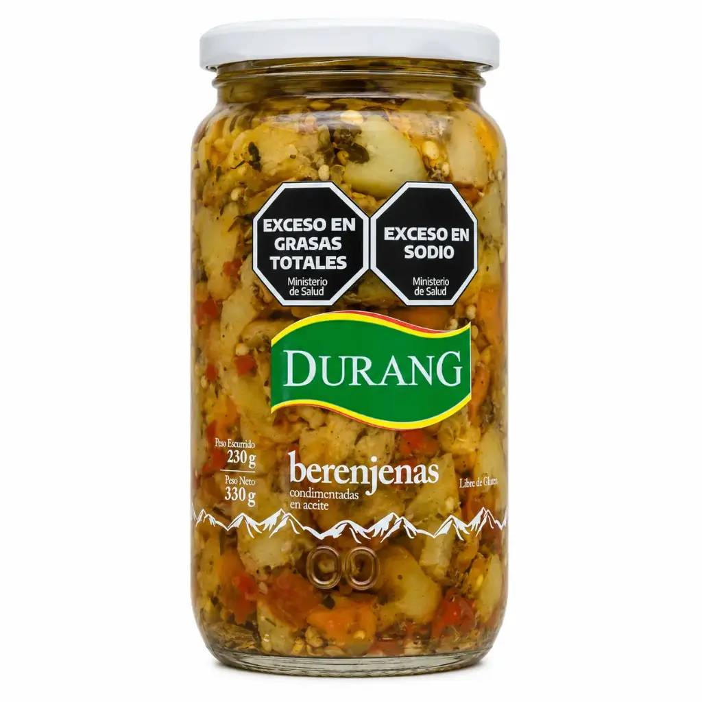 BERENJENAS CONDIMENTADAS X 200g