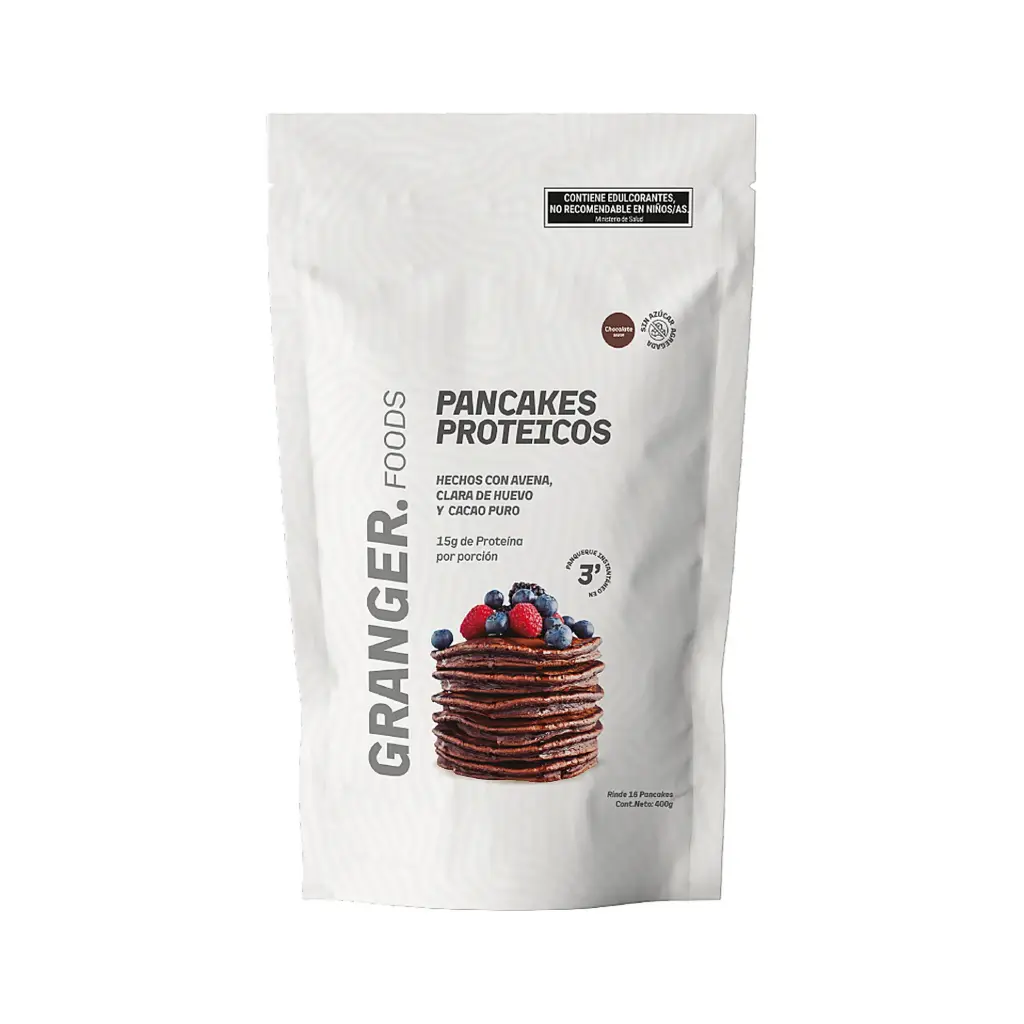 PANCAKE PROTEICO CHOCOLATE "GRANGER" x 400G
