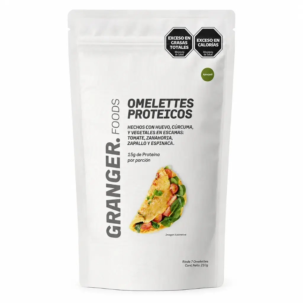 OMELETTE PROTEICO MIX DE VERDURAS "GRANGER" x 210G 