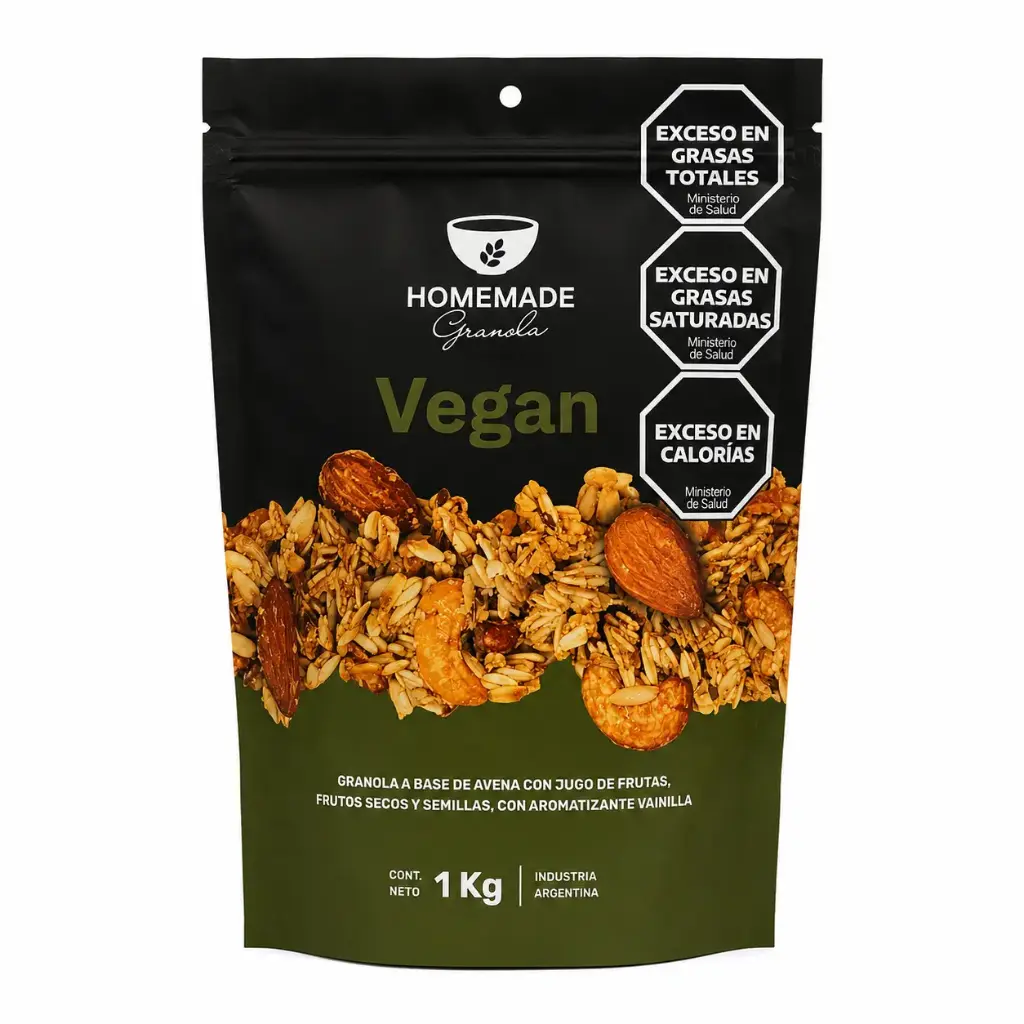 GRANOLA HOMEMADE VEGAN X KG