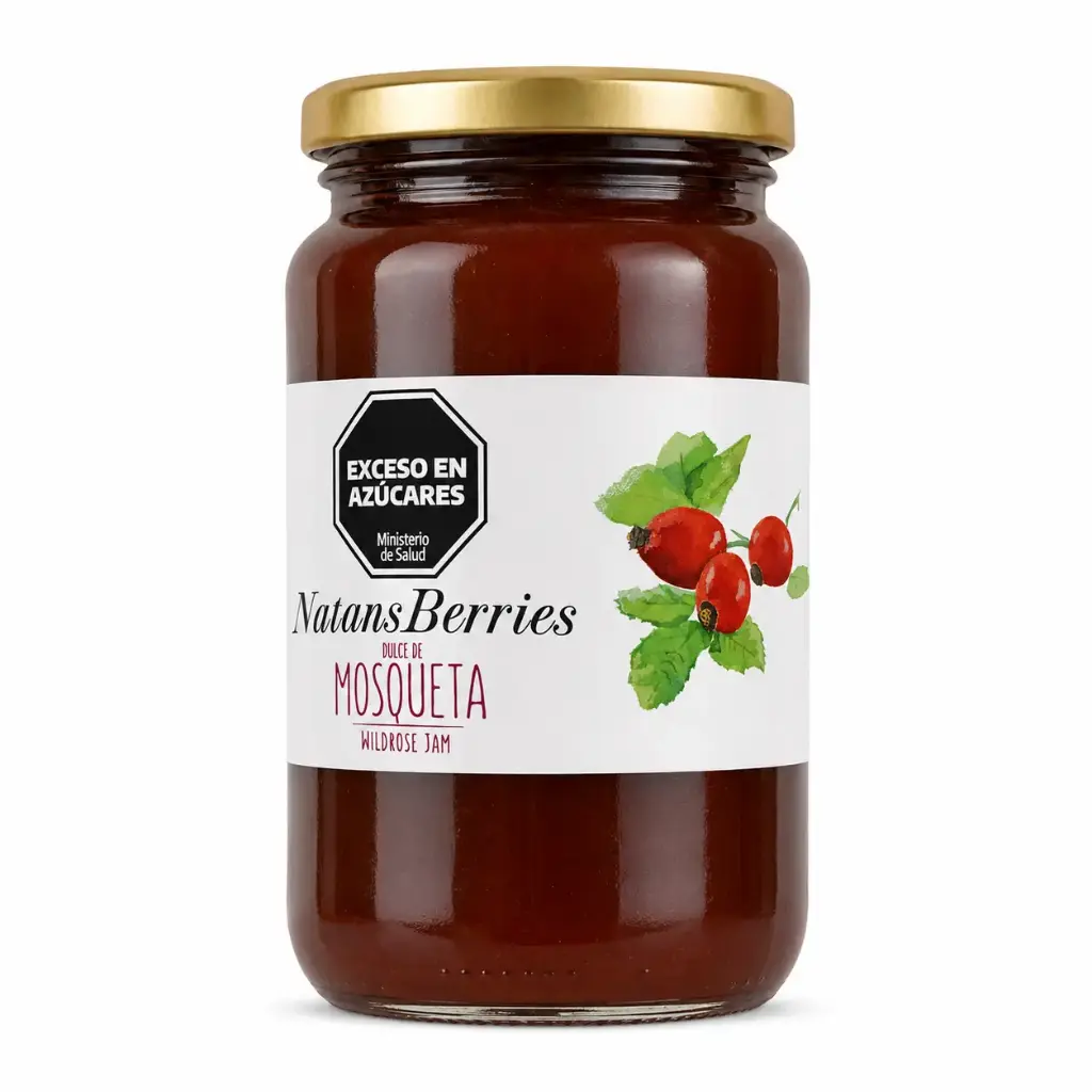 DULCE DE MOSQUETA "NATAN BERRIES" x 450g