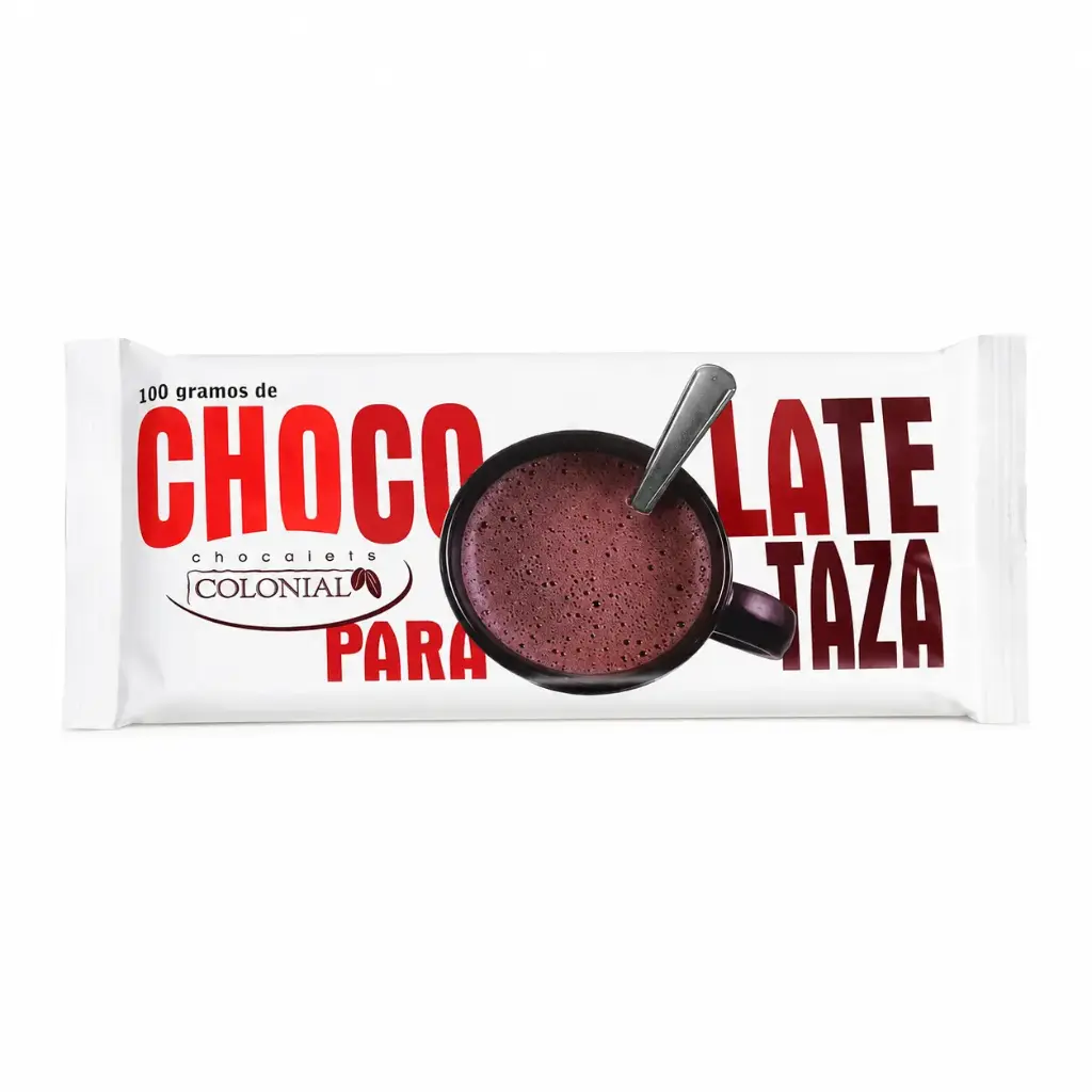 Barra de Chocolate para Taza x 100g