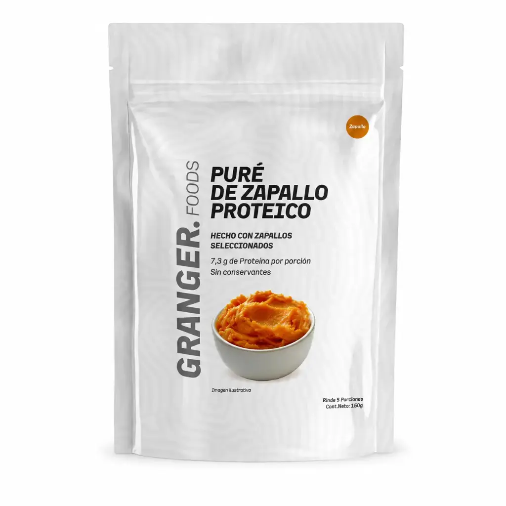 PURE DE ZAPALLO PROTEICO "GRANGER" X 150G