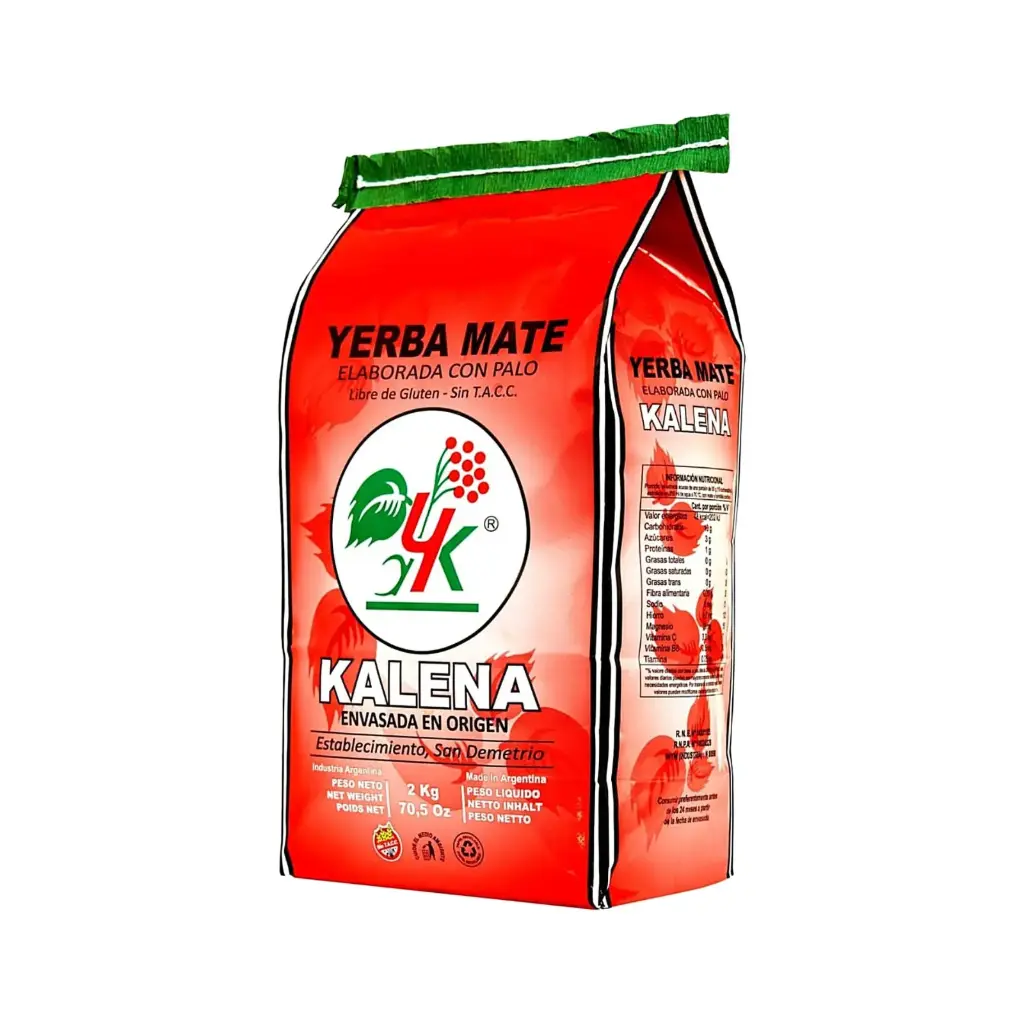 YERBA MATE "KALENA" TRADICIONAL ROJA X 2KG