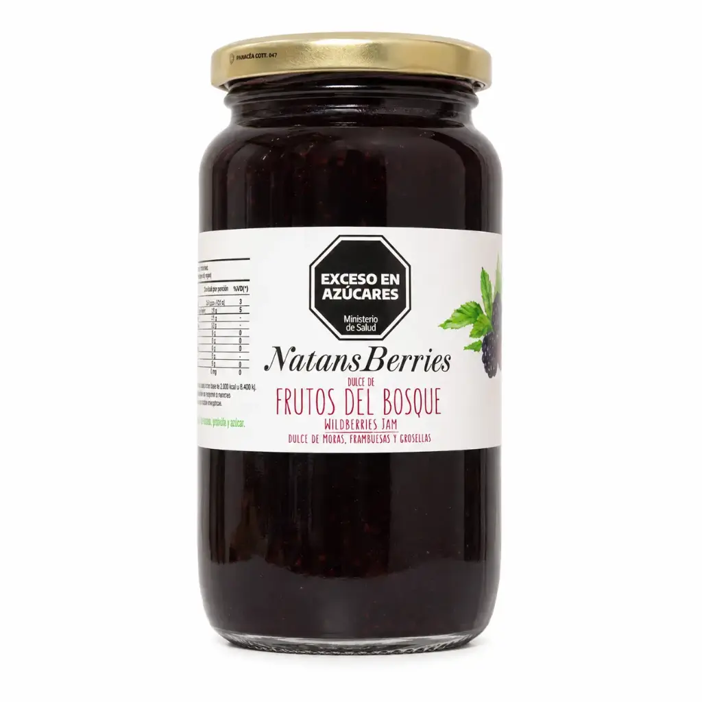 DULCE DE FRUTOS DEL BOSQUE "NATAN BERRIES" x 450g