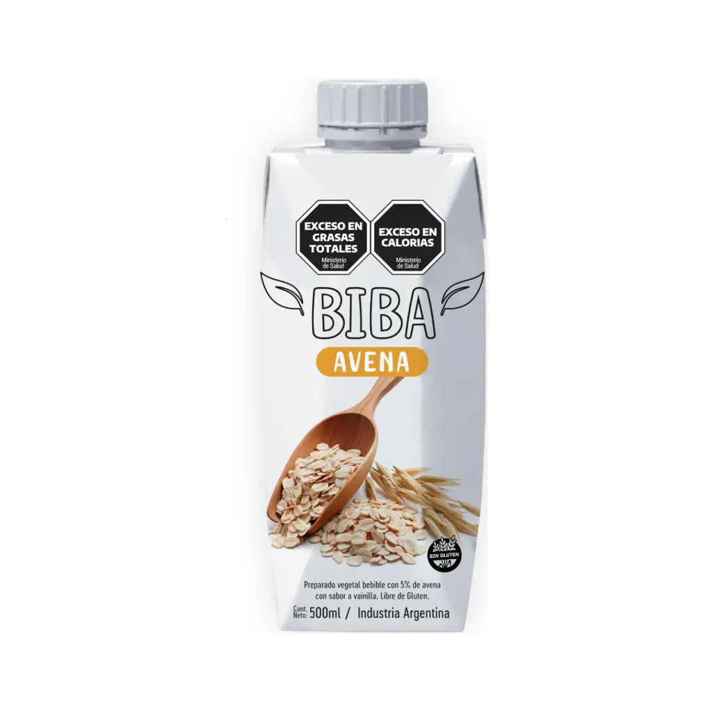 LECHE DE AVENA "BIBA" X 500 ML