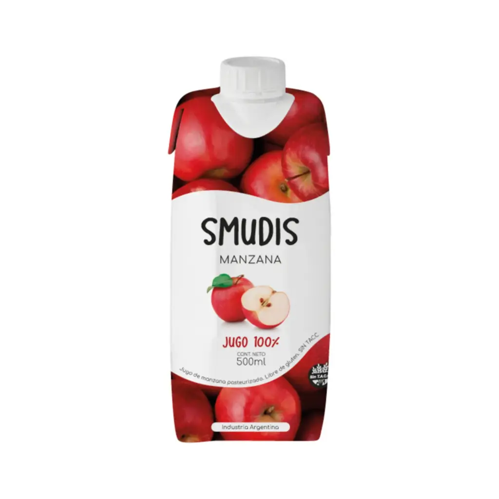 JUGO "SMUDIS" MANZANA X 500 ML