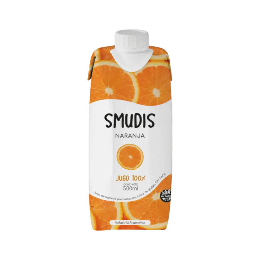 JUGO "SMUDIS" NARANJA X 500 ML